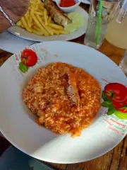 scampi risotto from Buffet Pizzeria Niko menu